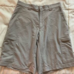 Patagonia Men's Khaki Lightweight Hiking Shorts Size 30